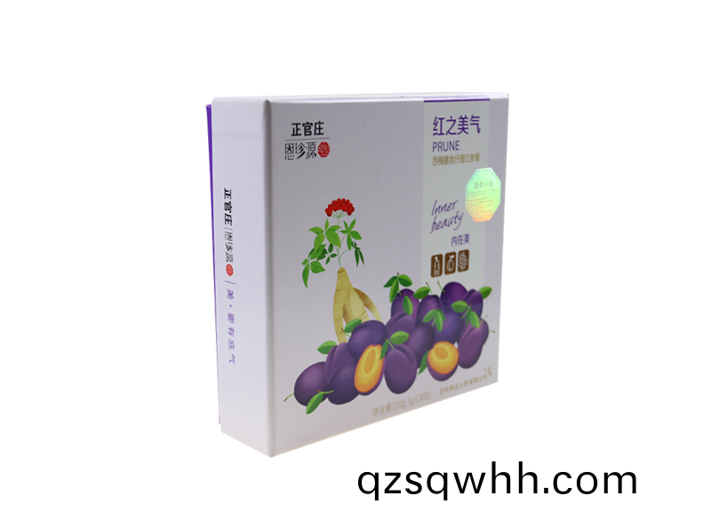 正(zheng)官(guan)莊紅(hong)之美氣包裝盒