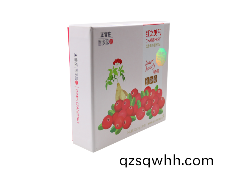 正官莊(zhuang)紅(hong)之(zhi)美氣飲(yin)品(pin)包裝盒